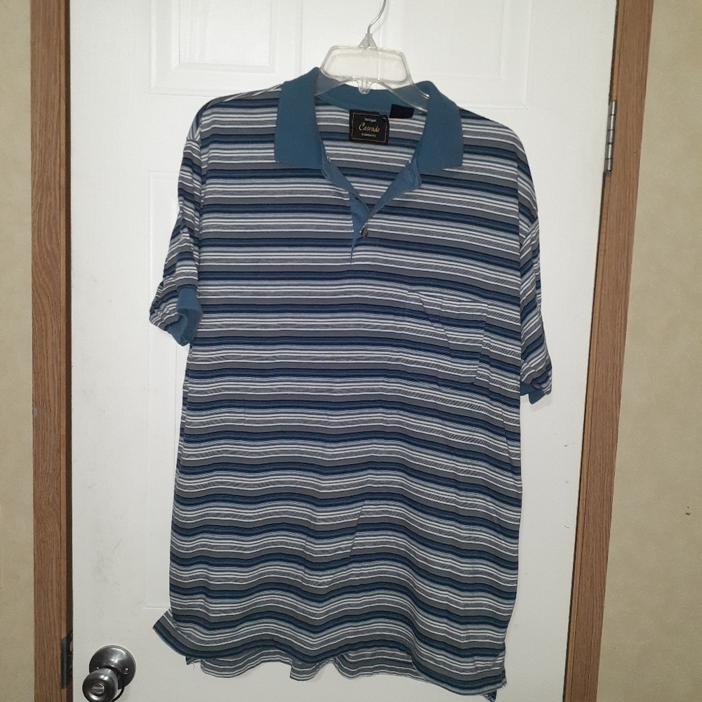 Cascade short sleeved polo shirt